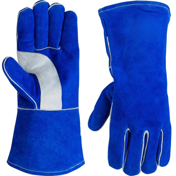 Men’s Split Cowhide Safety Cuff Welder