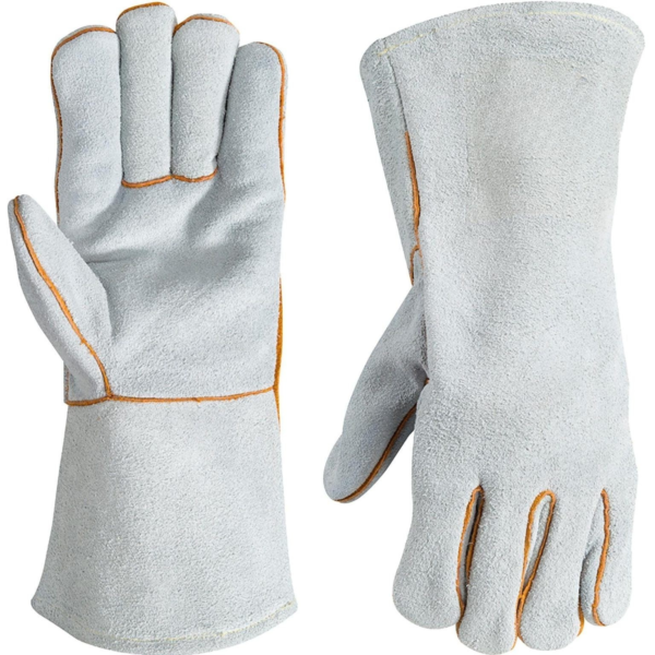 Men’s Split Cowhide Safety Cuff Welder
